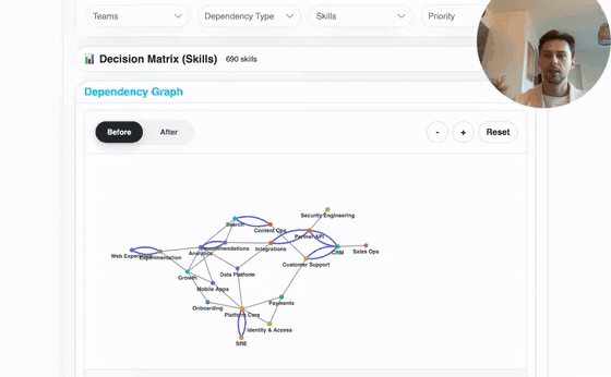 Animated preview of the AgileHR founder walkthrough